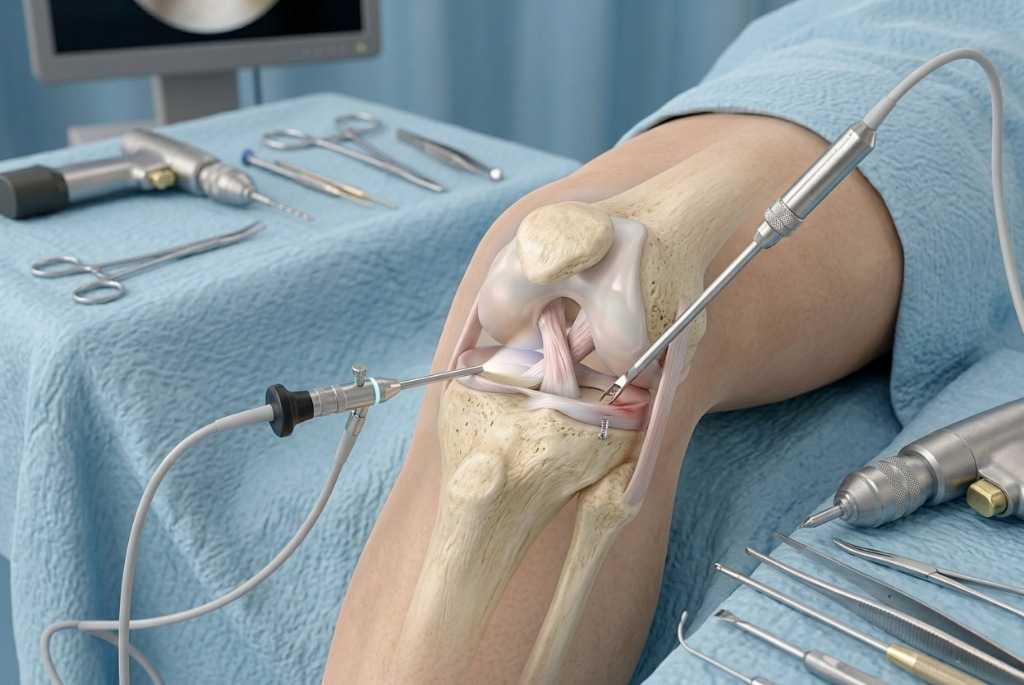 Keahlian prosedur arthroscopic sendi lutut